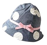 出産祝い　ギフト　ベビー　赤ちゃん　日よけ帽　キャップ　ハット　お姫様の帽子　紫外線　防止　蝶結び　ストラ　肌触り　柔らかい　通気　快適　50cm　1-2歳