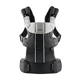 BABYBJ?RN Baby Carrier Comfort (Black, Organic)