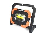 Vehicle Labo (50W相当) LED投光器 ワークライト 10W COB　防水充電式投光器[MicroUSB充電 マグネット フック付き] (広角タイプ)