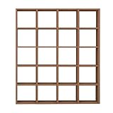 ディスプレイラック・カラーボックス　オーブンタイプ　幅170　奥行き30　高さ211ｃｍ　ブラウン レクタックス