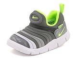 NIKE(ナイキ) DYNAMO FREE (TD)(ダイナモフリーTD) 343938 005 クールグレー/エレクトリックグリーン