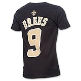 ドリュー・ブリーズNew Orleans Saints幼児用ブラックMainliner Jersey Name and Number Tシャツ3t