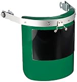 TRUSCO(トラスコ) ヘルメット取付型防災面グリーンダブル型グリーン