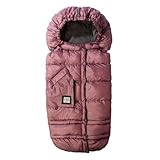 7AM Enfant Blanket 212 Evolution Extendable Baby Bunting Bag Adaptable for Strollers, Metallic Lilac