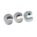 Fenteer 3個セット　丸い　パイプ　チューブ　自己　ロック　カッター　スライサー　切断　ブレード　配管工具