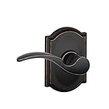 Schlage F10 STA 716 CAM Camelot Collection St. Annes Passage Lever, Aged Bronze [並行輸入品]