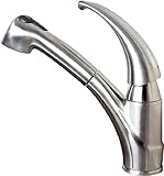 Kraus KPF-2110-SD20 Single Lever Stainless Steel Pull Out Kitchen Faucet and Soap Dispenser by Kraus
