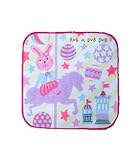 RUB A DUB DUB ラブアダブダブ　ジュニアパイルハンカチ　木馬　タオル　パイル生地　子ども　小学校　保育園