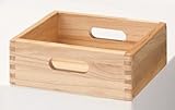 ライオン事務器 パイン材家具シリーズ 整理箱 3個1組 PU-BOX(小)