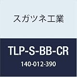 スガツネ工業 補助錠・錠前 LAMP プッシュラッチ TLP-S型 TLP-S-BB-CR 1