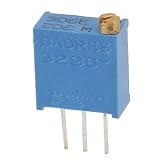 uxcell　サーメットポテンショメータ　可変抵抗器　レジスター　3296W-1-302　3K Ohm　50個