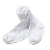 新生児ベイビーガールズボーイズホワイトストライプタイツストッキングレギンスパンツ厚手2-4歳