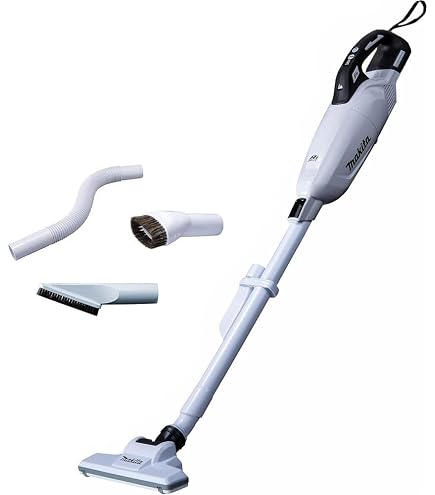 Amazon | マキタ(Makita) 充電式クリーナ（白） 18V バッテリ・充電器