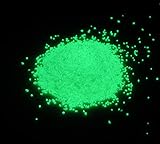蓄光パウダー 1～2mm 1000g 緑 蓄光塗料 夜光 粉末 高輝度 長時間発光【耐水仕様】【つぶつぶタイプ】