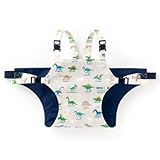 どこでもサポート赤ちゃん安心チェアベルト　恐竜王者が大集合（スケアー地・生成）　B2601800　日本製