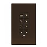 Insteon 2334-227 Keypad Dimmer Switch (Dual-Band), 8-Button, Brown [並行輸入品]