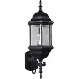 Volume Lighting V8121-5 1-Light Outdoor Wall Sconce, Black [並行輸入品]