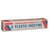ハスキーcfhk041 C 10 ' x 100 ' 4 Ml Tycoポリエチレン不透明プラスチックシーティング