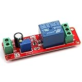 ROSENICE DC 12V　NE555タイマースイッチ　調整可能　遅延リレーモジュール　0-10秒