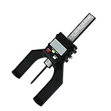 Carejoy ミニデジタル高さゲージ　精密電子デジタル木工鋸深度ゲージ　デジタル 高さゲージ 深さゲージ LCD 0-80mm　ルータービットゲージ ハイトゲージ