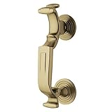 Baldwin 0113033 S Door Knocker, Vintage Brass by Baldwin
