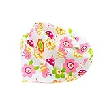 調節可能、4本ベビーネッカチーフ/赤ちゃんのための唾液タオル、ピュアコットン