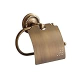 MARMOLUX ACCモロッココレクション3400バスルームハードウェア壁マウントホルダーアンティーク真鍮、つや消しブロンズ Toilet Paper Holder MA-3433AB