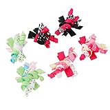 ノーブランド品　赤ちゃん　ウェーブ　ヘアクリップ　髪巻き　ヘアピン　クリップ　スナップ　髪飾り　ギフト　12本