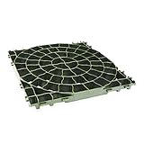 砂利の固定 芝生の保護枠 プラトプラティコ グリーン 50x50cm