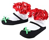 新生児レースソックスステレオソックスフロアソックス0-1歳