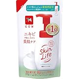 【2個セット】スキンライフ 薬用泡のふんわり洗顔 詰替用 140ml
