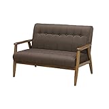 2人掛け ソファ CLARA クララ ブラウン da2702-003