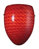 Elk 426-1SC 1-Light Wall Bracket Scarlet Red Wall Sconce [並行輸入品]