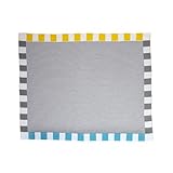 Sunday Ganim ベビーブランケット　Stripes! Grey