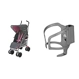 【セット買い】 Maclaren Strollers Techno XT チャコール/プリムローズ + カップホルダー
