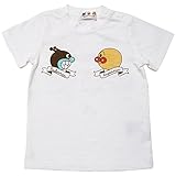 【本体綿100％】2018年 夏物 アンパンマン 天竺 AP BK プリント 半袖Ｔシャツ Anpanman ホワイト◇95cm