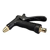 Silverline 1 2" Heavy Duty Hose Pipe Reel Garden Pistol Grip Spray Gun