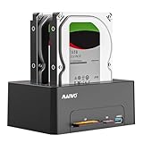 MAIWOハードドライブRAIDエンクロージャデュアルベイ 2.5インチSATA SSD HDD、USB 3.1 GEN 2 10Gbps、UASP、RAID 0/1/JBOD/PM、16TB容量、外付けハードドライブリーダーケースアルミニウム。