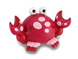 Whimsical Smiling Polka Dot Crabコインバンク貯金箱