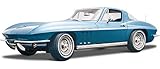 1965 Chevrolet Corvette Blue 1/18 Diecast Model Car by Maisto