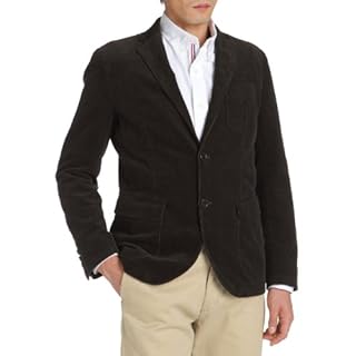 2-button Corduroy Jacket 3222-139-0180: Brown