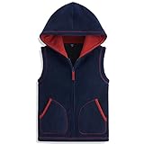 (チェリーレッド) CherryRed キッズ 子供服 女の子 男の子 ベスト 袖なし ベビーベスト秋冬 可愛い 155 ネイビー
