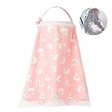 SAM&co (サムアンドコー) 授乳ケープ ベビーカーの虫除けになる 多機能 高級コットン使用 ワイヤー入り スワン