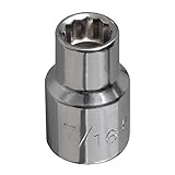 Klein Tools 65808 15/16-Inch Standard 12-Point Socket with 1/2-Inch Drive [並行輸入品]