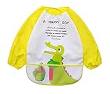 Long Sleeved Baby Bibs Playing and Eating Smock全体的な
