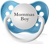 Momma's Boy Expression Pacifier (Clear) by Personalized Pacifiers [並行輸入品]