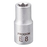 プロクソン(PROXXON) E型トルクスビットソケット 1/4" E8 No.83794