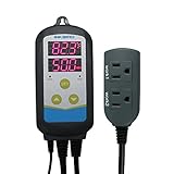 INKBIRD IHC-230 デジタル温度と湿度 デュアル調節器 1200W 110V