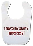 I make my Aunty broody! Baby Bib by Bibble Dribble