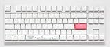 Ducky One 2 ホワイト TKL RGB - MX シルバー スイッチキーボード